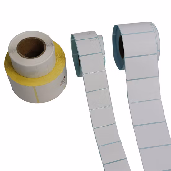 Etiquetas impressas em papel térmico direto autoadesivo para envio