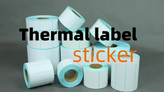 Etiquetas adesivas de embalagem de produtos de transferência direta de calor Jinfeng